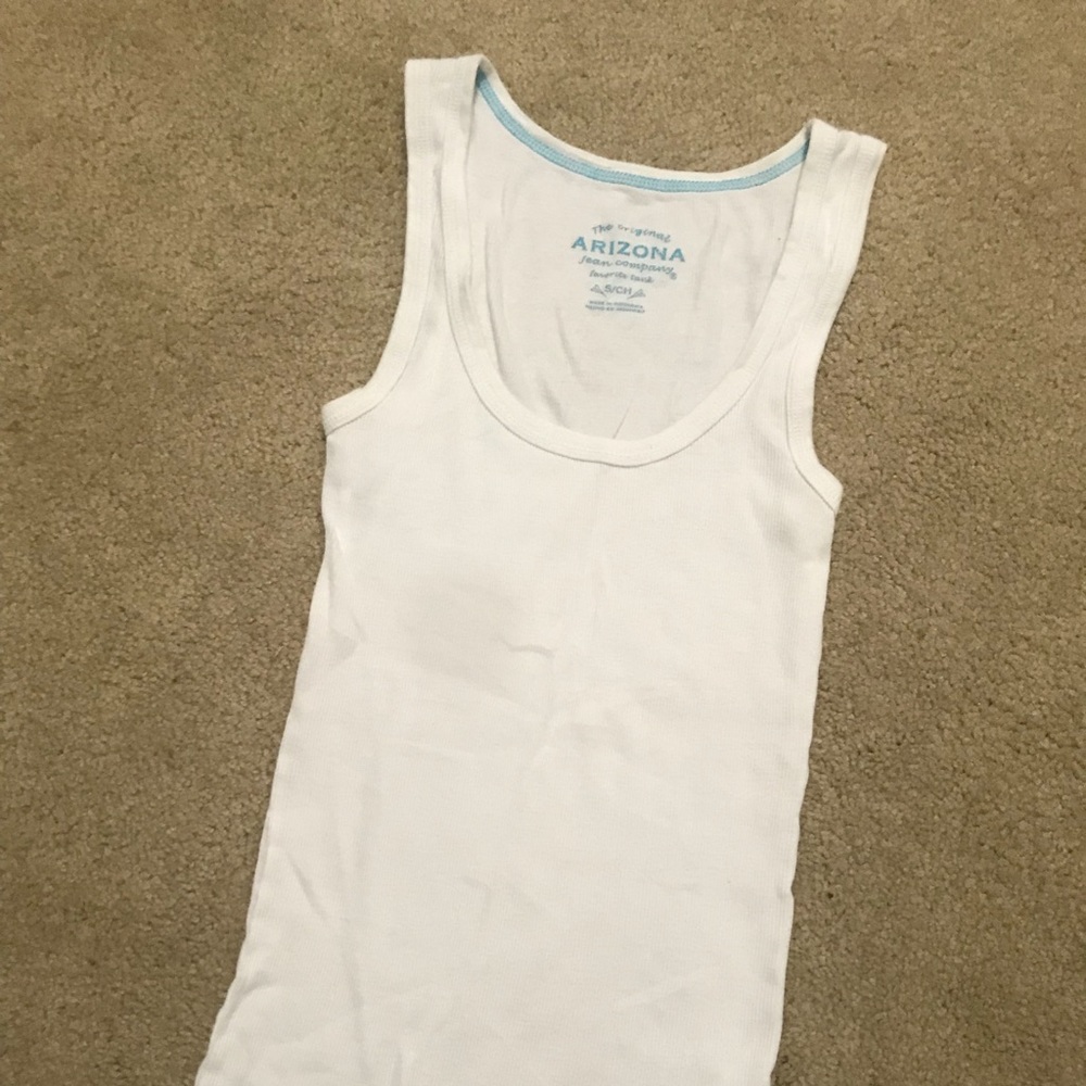 Super casual white tank